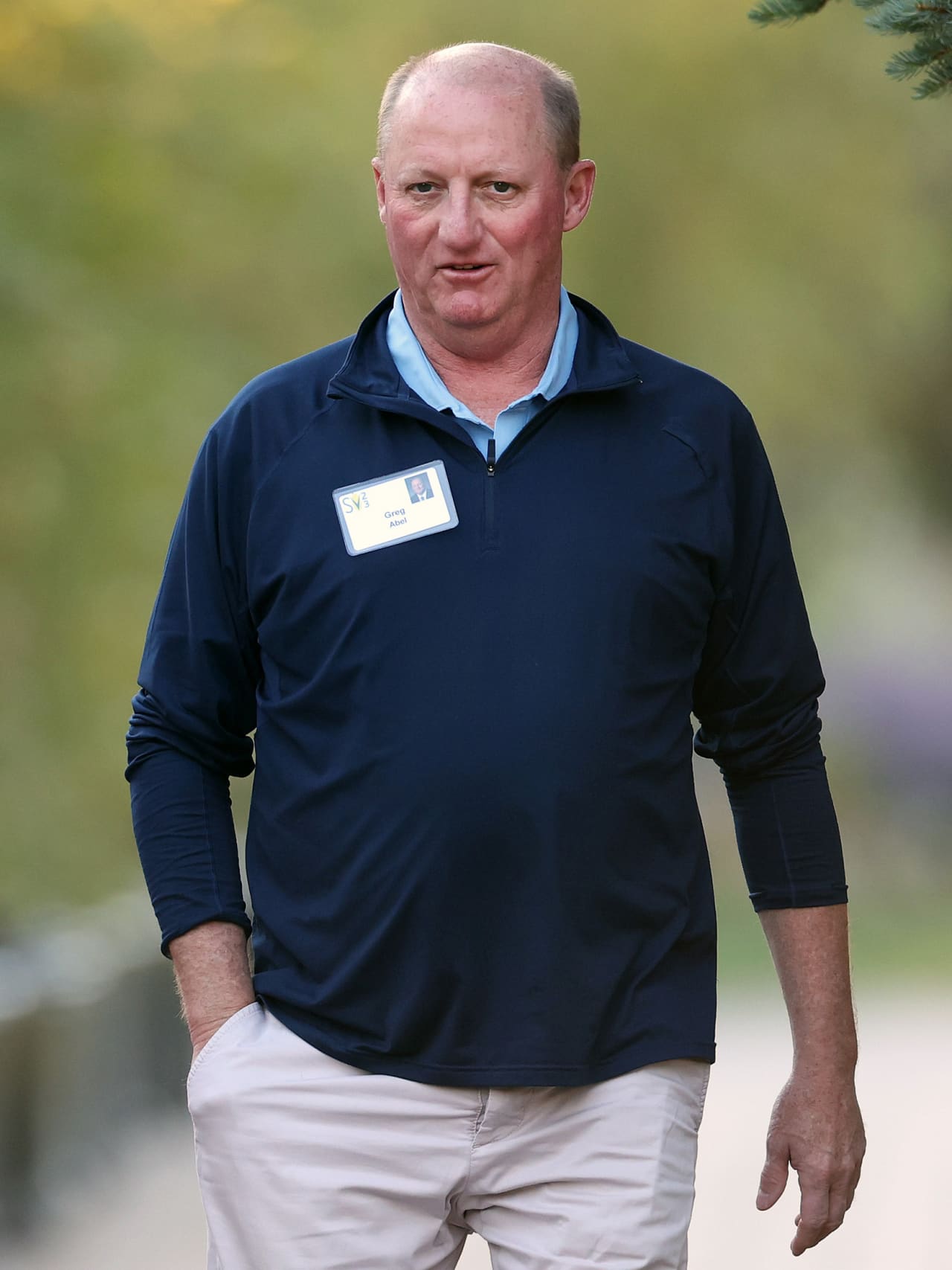 Greg Abel, CEO of Berkshire Hathaway Energy, at the 2023 Allen & Co. conference in Sun Valley, Idaho. Greg Abel, CEO of Berkshire Hathaway Energy, at the 2023 Allen & Co. conference in Sun Valley, Idaho.