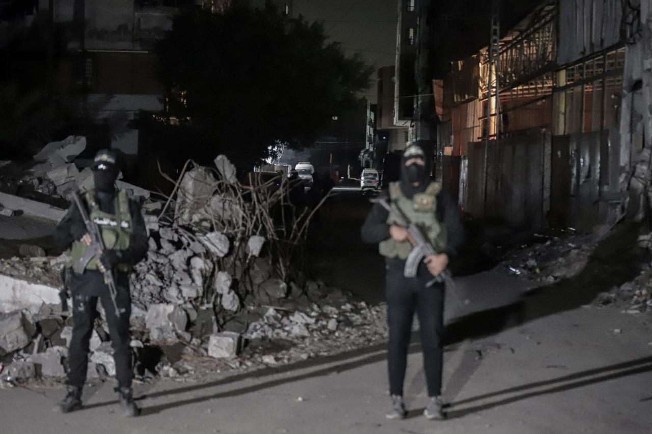 Hamas members have monitored Red Cross vehicles collecting hostage remains.