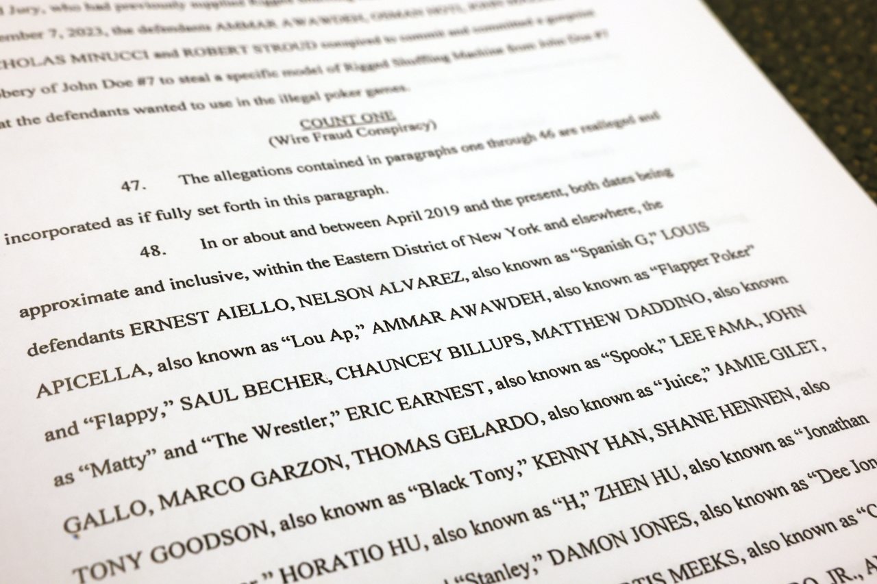 Indictment papers were unveiled on Thursday during a press conference attended by FBI Director Kash Patel. Indictment papers were unveiled on Thursday during a press conference attended by FBI Director Kash Patel.