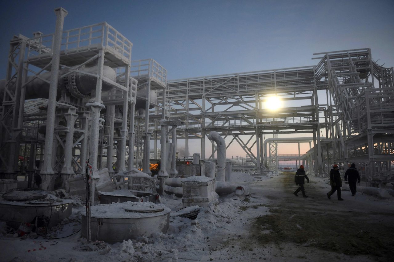 The Arctic LNG 2 facility is key to Russia’s export ambitions. The Arctic LNG 2 facility is key to Russia’s export ambitions.