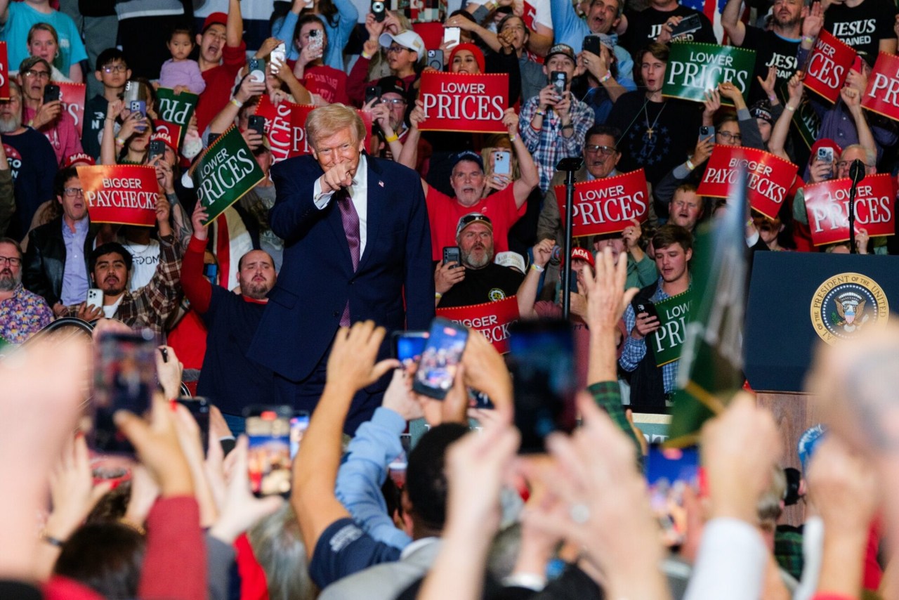 At a December rally in North Carolina, Trump talked at length about a range of topics.