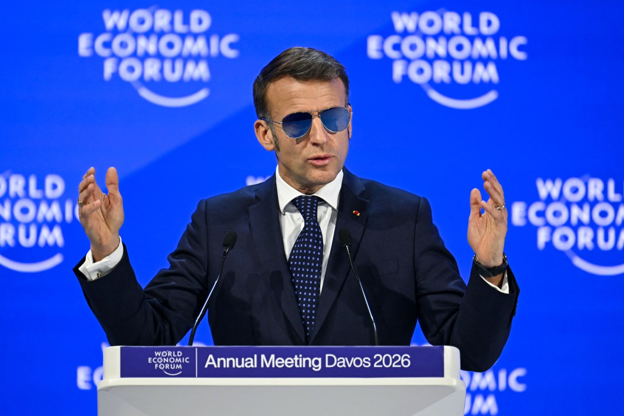 When Macron delivered his speech, he chose not to play ‘Le Maverick.’