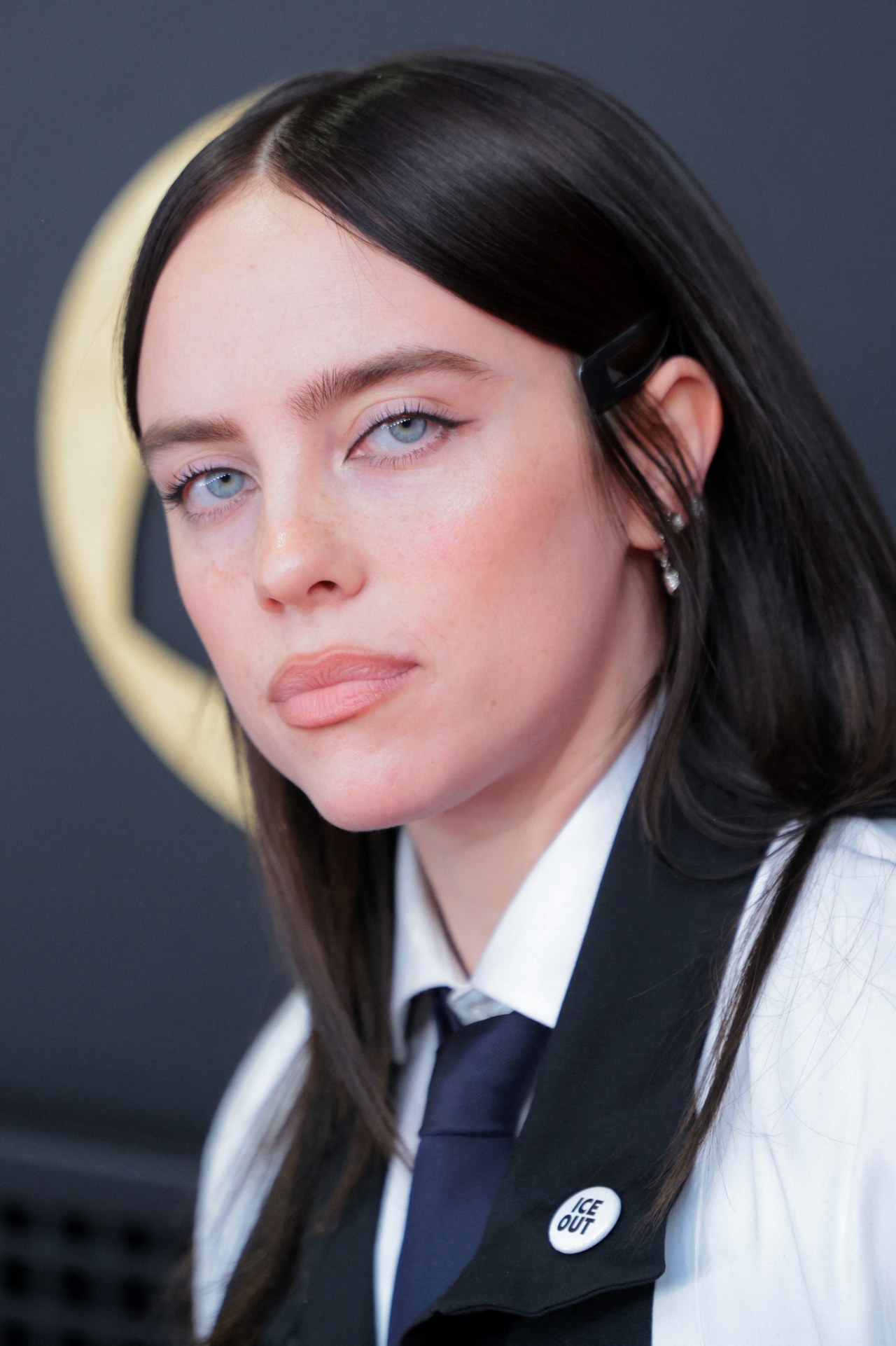 Billie Eilish was among the Grammy honorees who spoke against ICE when accepting a Grammy for her song ‘Wildflower.’