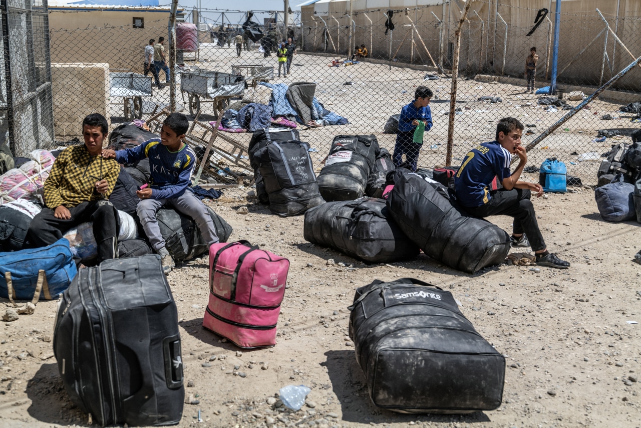 Al-Hol was originally set up in 1991 to take in Iraqi refugees fleeing the Gulf War.