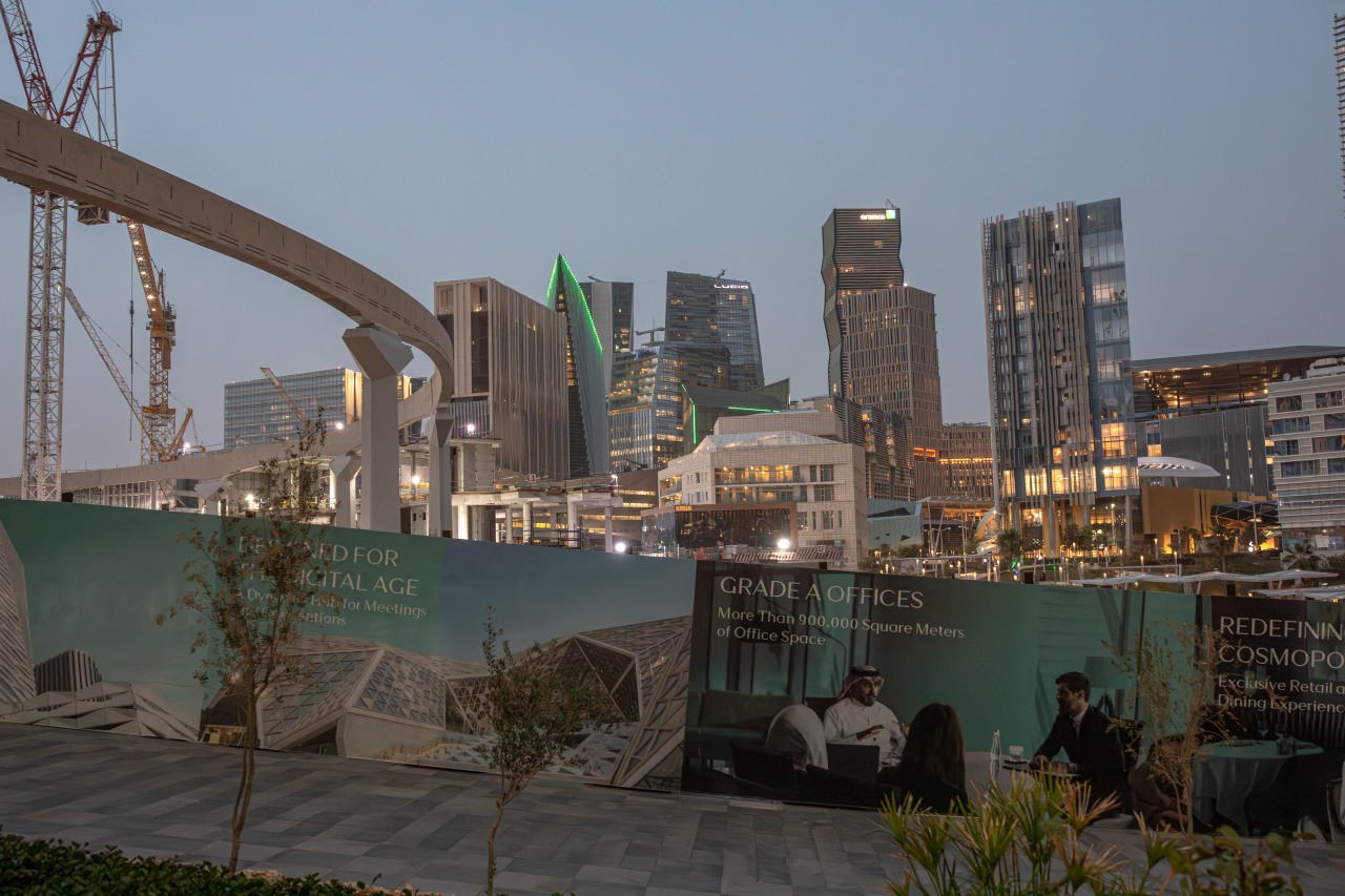 Riyadh’s King Abdullah Financial District.