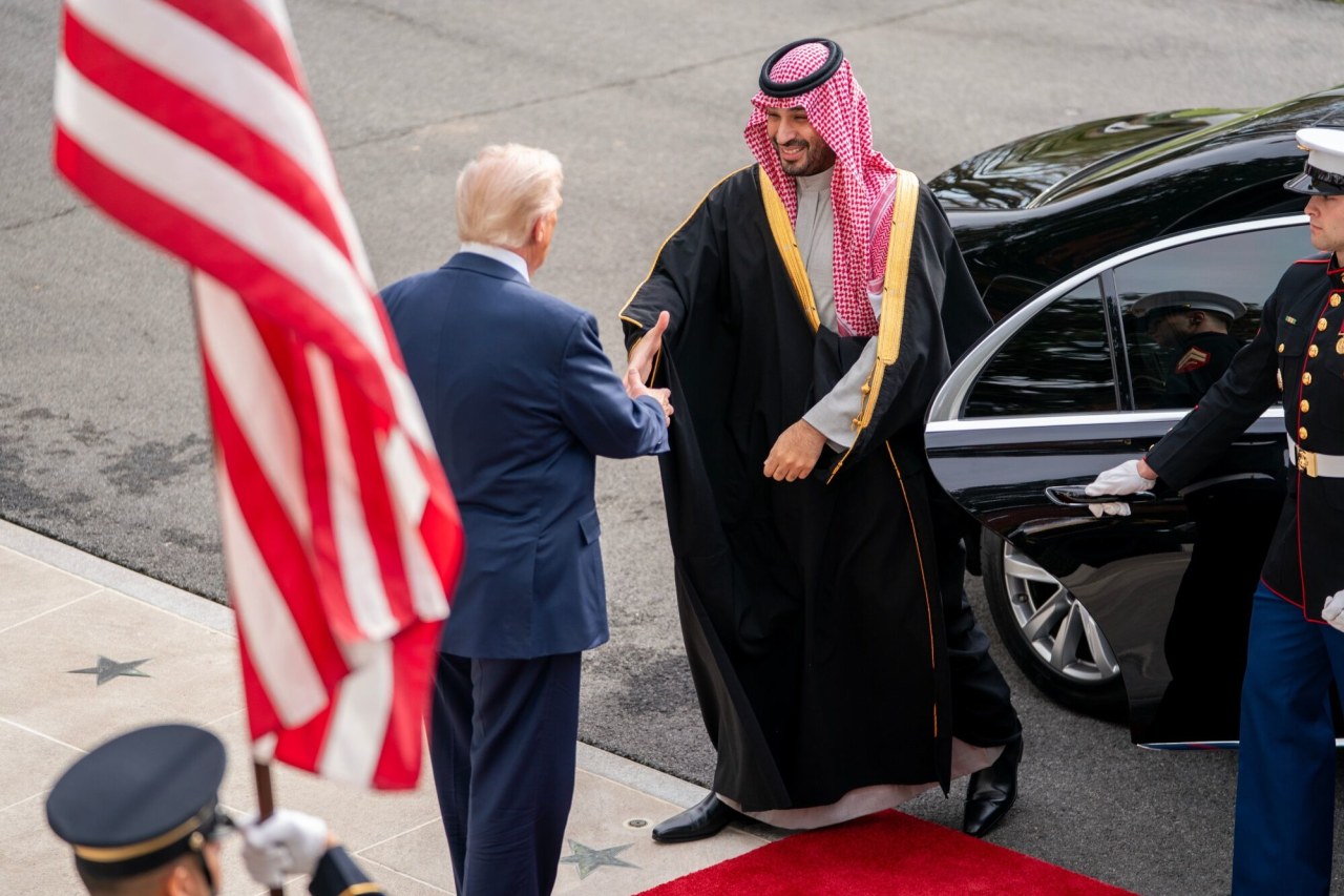 President Trump and Crown Prince Mohammed bin Salman at the White House in November.