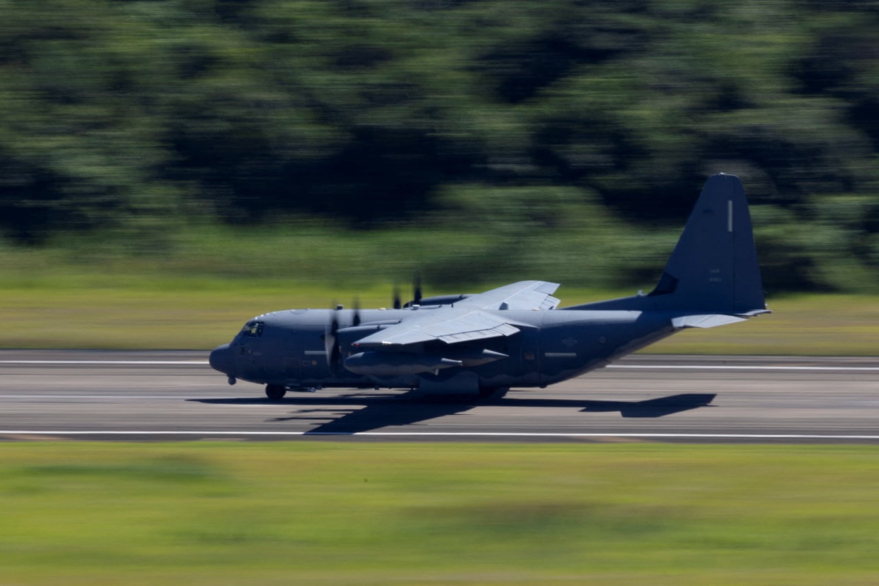 A U.S. Air Force MC-130J Commando II.