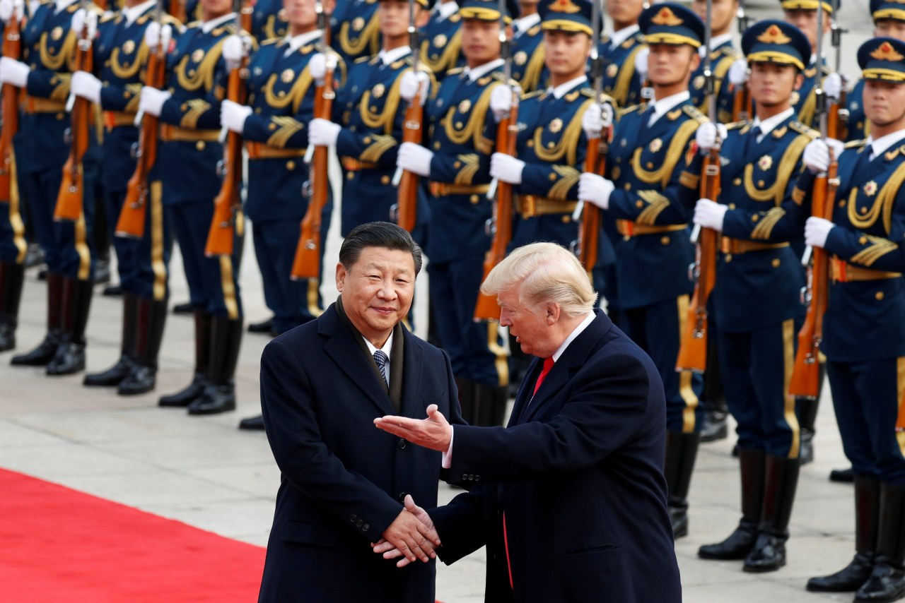 President Trump and Xi Jinping, during a meeting in Beijing in 2017.